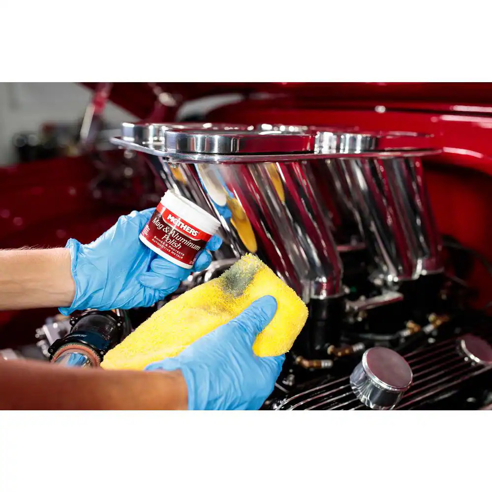 NEW 10oz Mag & Aluminum Polish Paste for Brilliant Protective Mirror-Like Shine
