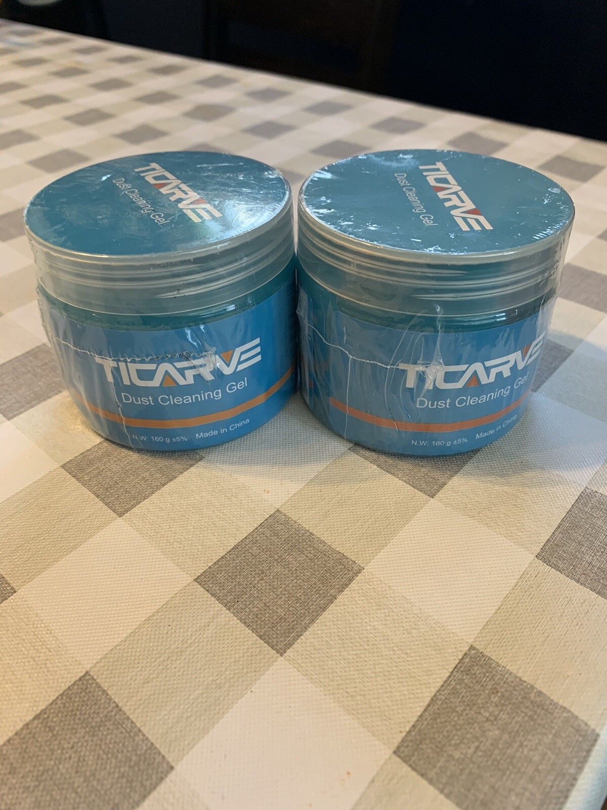 Ticarve Dust Cleaning Gel Dust Cleaner for PC Keyboard Car Auto Detailing 2PK US