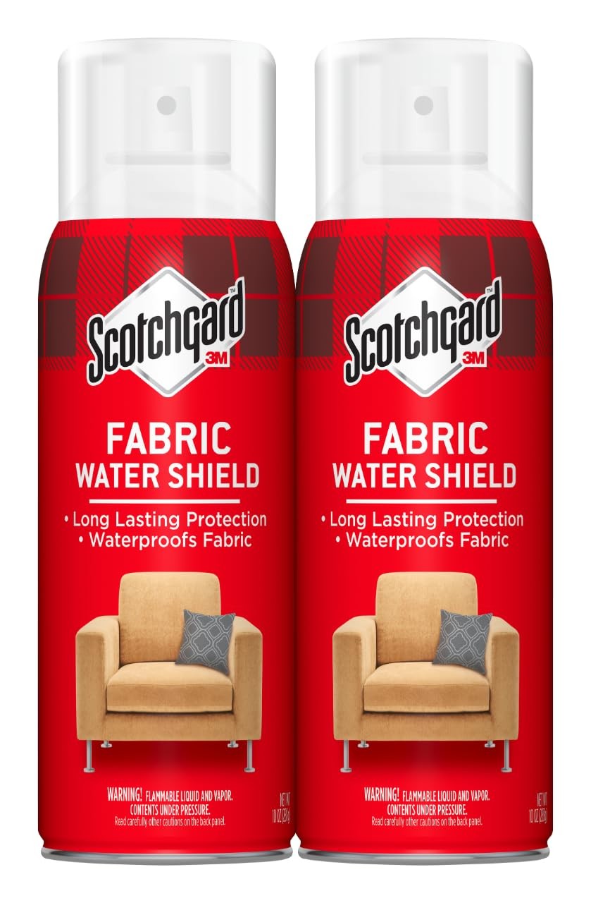 Scotchgard Fabric Water Shield, 10 Ounce (Pack of 2), Transparent