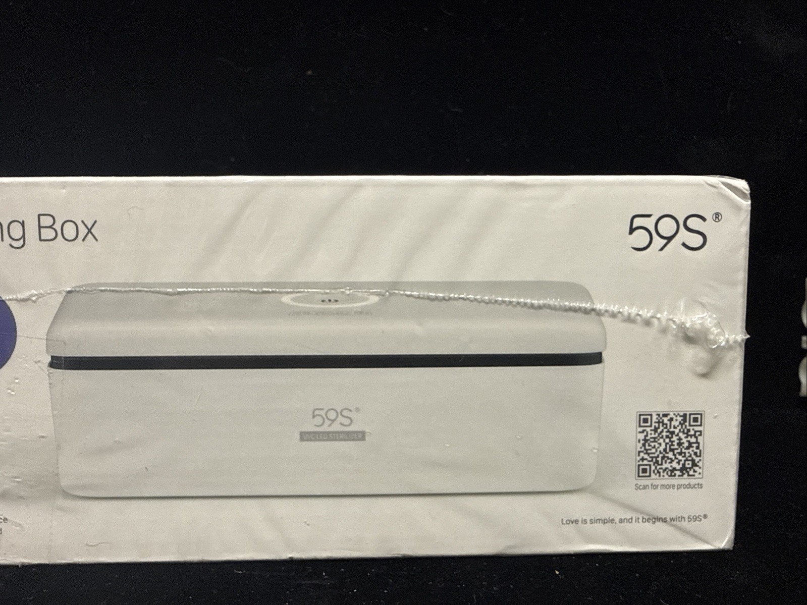 59S UV Sanitizer Box Jewelry Watch Glasses Phone UV Sterilizer Disinfection