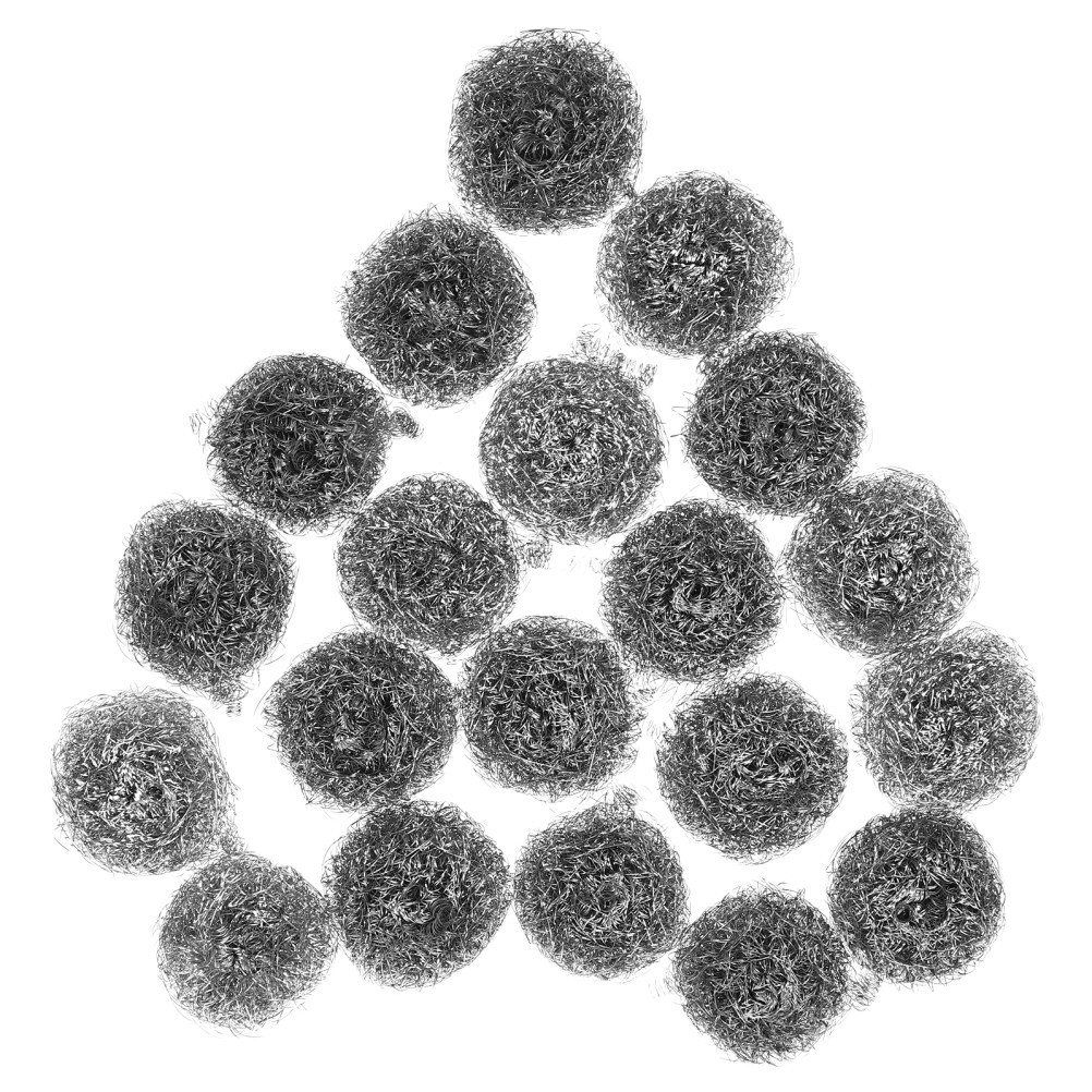 Stainless Steel Dish Bowl Cleaning Spiral Scourers Practical Kitchen Cleaner