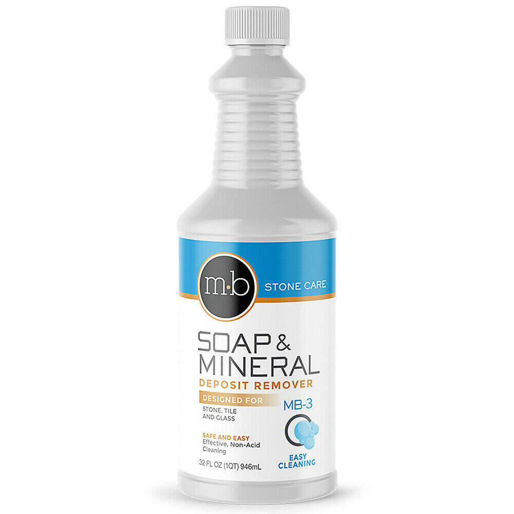 MB-3 Soap & Mineral Deposit Remover Cleaning Agent for Stone, Glass, & Tile