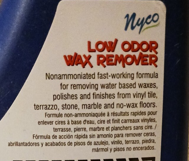 Nyco Products Low Odor Wax Remover 32 FL Oz