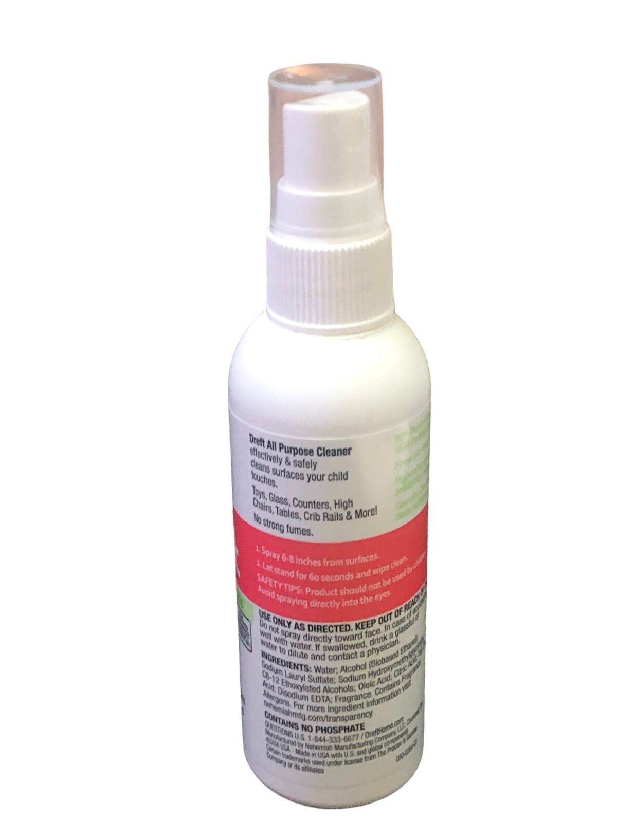 (4 Pack) Dreft Plant Based All Purpose Cleaner To Go Mini 3 Fl Oz (12 Oz Total)