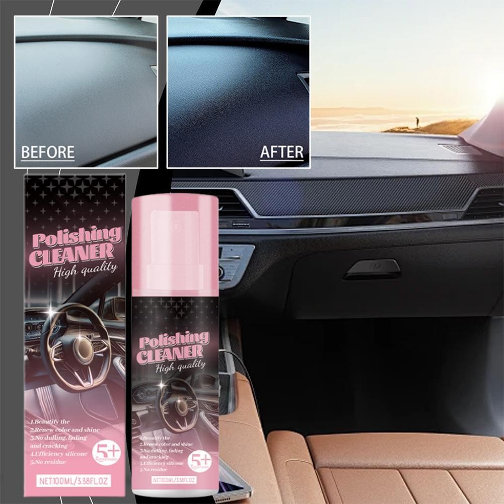 Car Interior Cleaner & Restorer Wipes Trim Dressing Protector Mild Detailing Kit