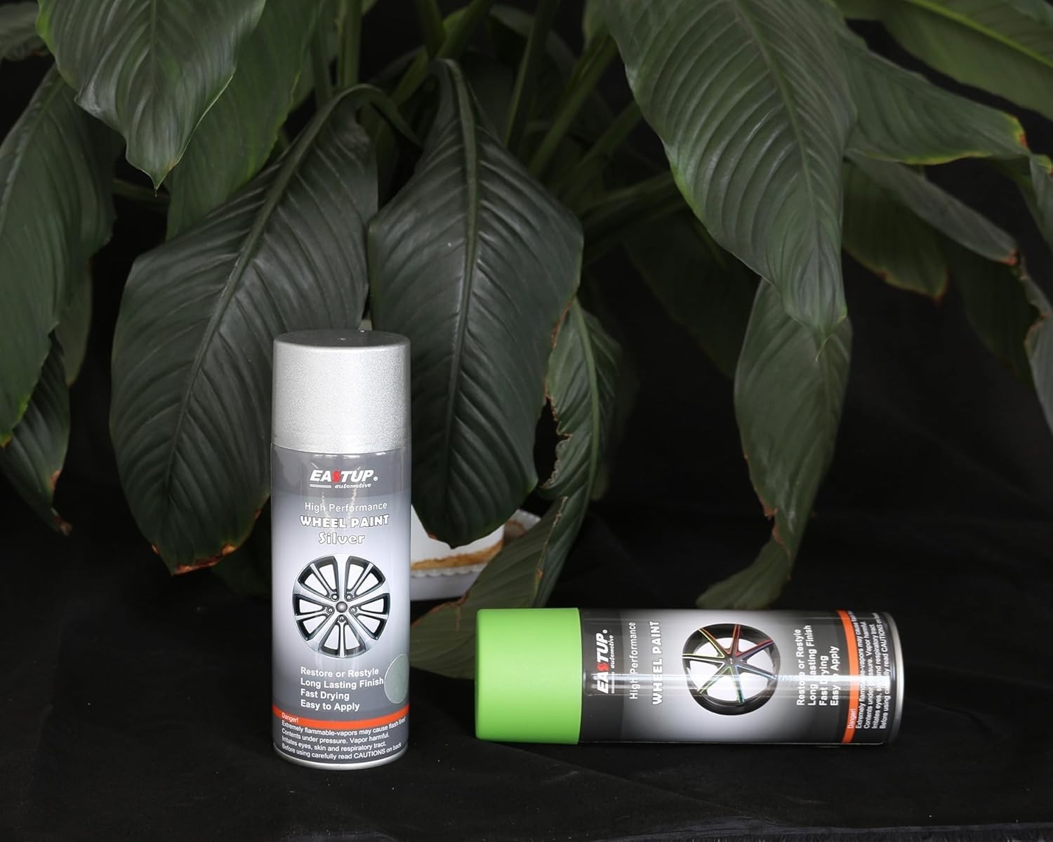 Flash Silver Metallic Wheel Spray Paint – Stunning Finish, 12.8 Fl Oz