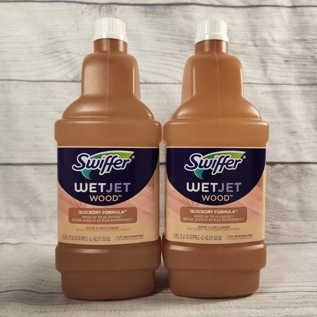 Swiffer WetJet Wood Floor Cleaner Refill 1.25L 42.2 fl oz Liquid