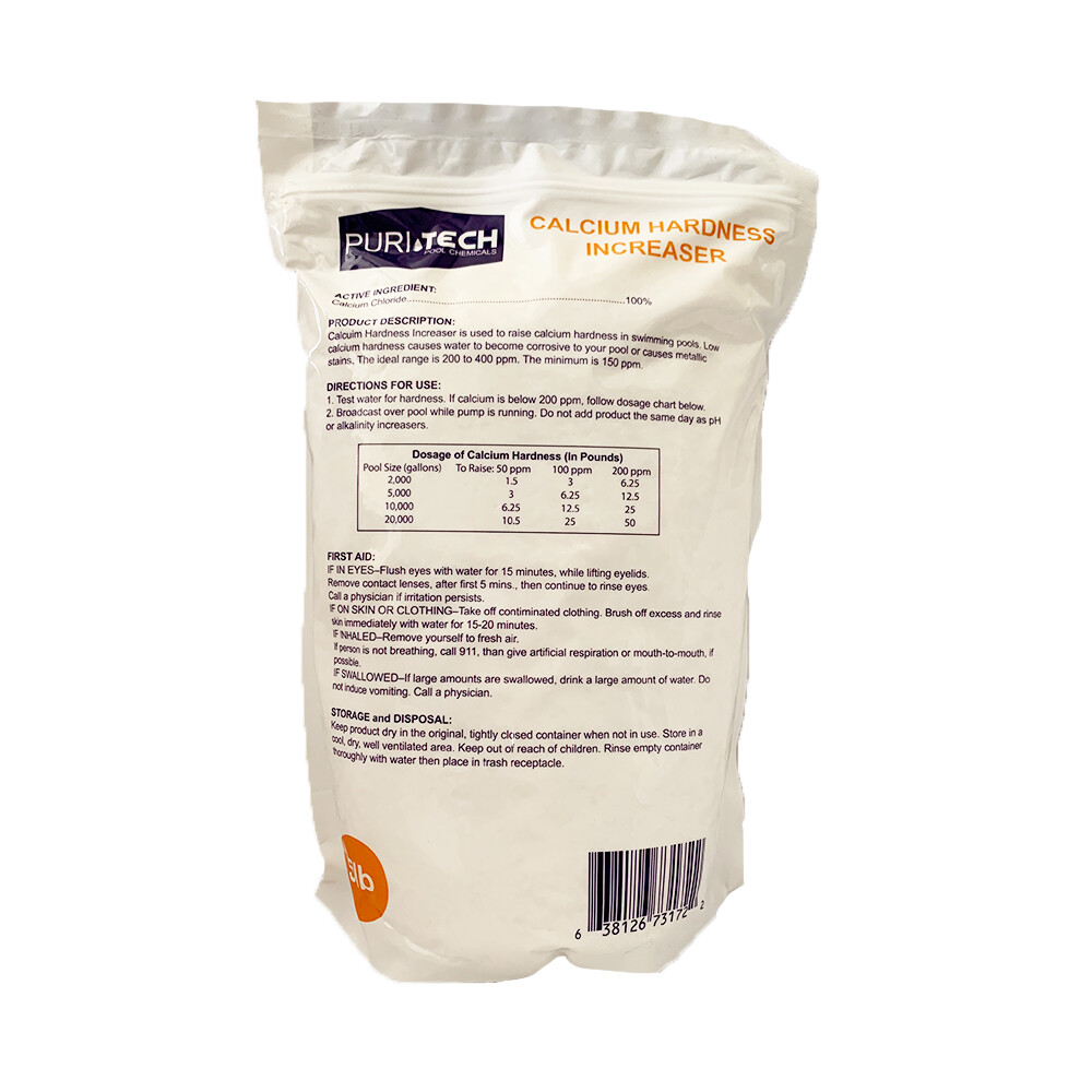 Puri Tech Chemicals 5lb Calcium Hardness Increaser & 5lb Stabilizer Conditioner