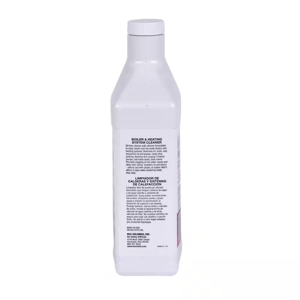 32 Oz. Heating System and Boiler Cleaner with Silicone (2-Pack)