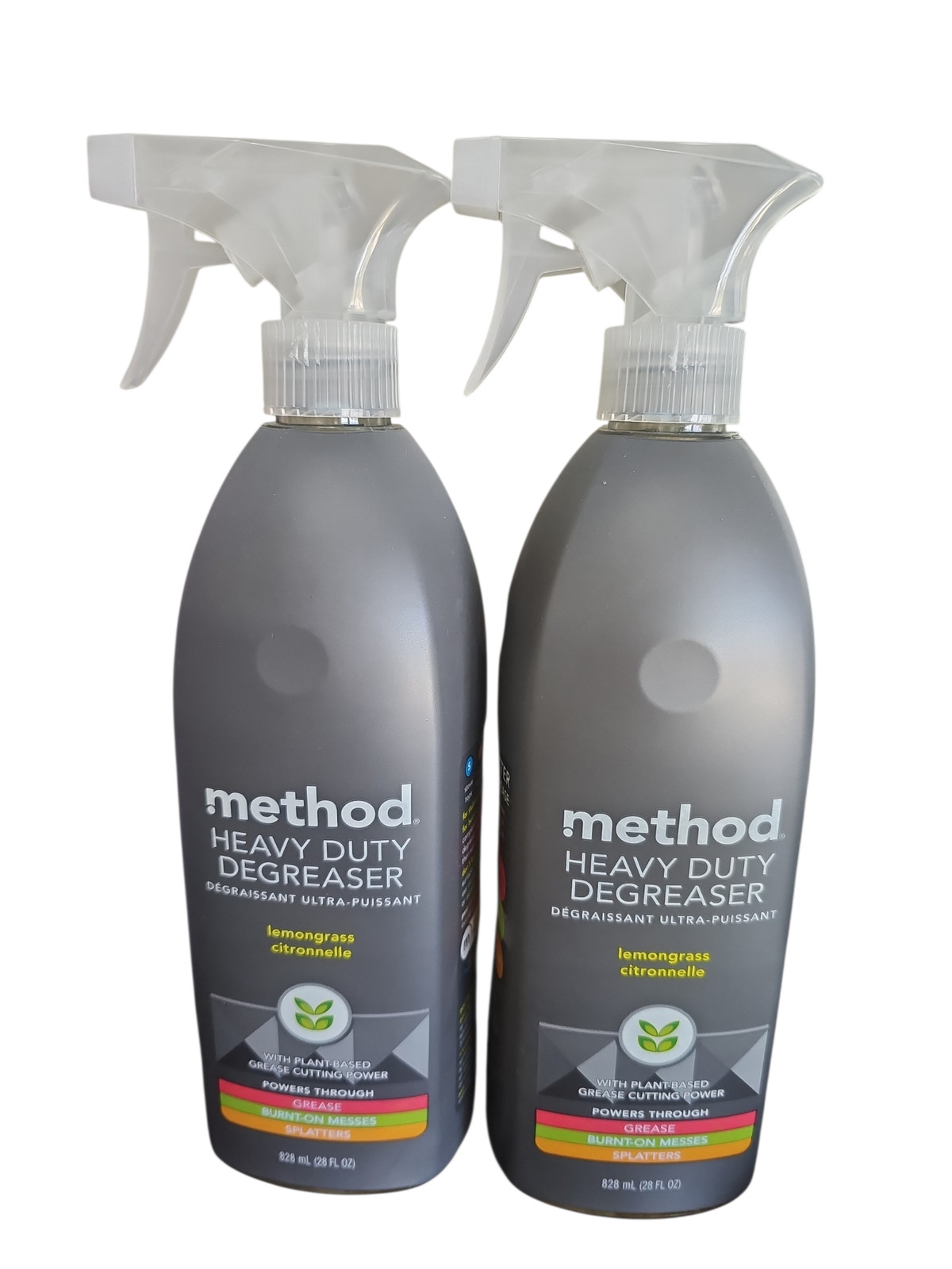 Method Heavy Duty Degreaser, Lemongrass Scent, 28 oz – 2 PACK