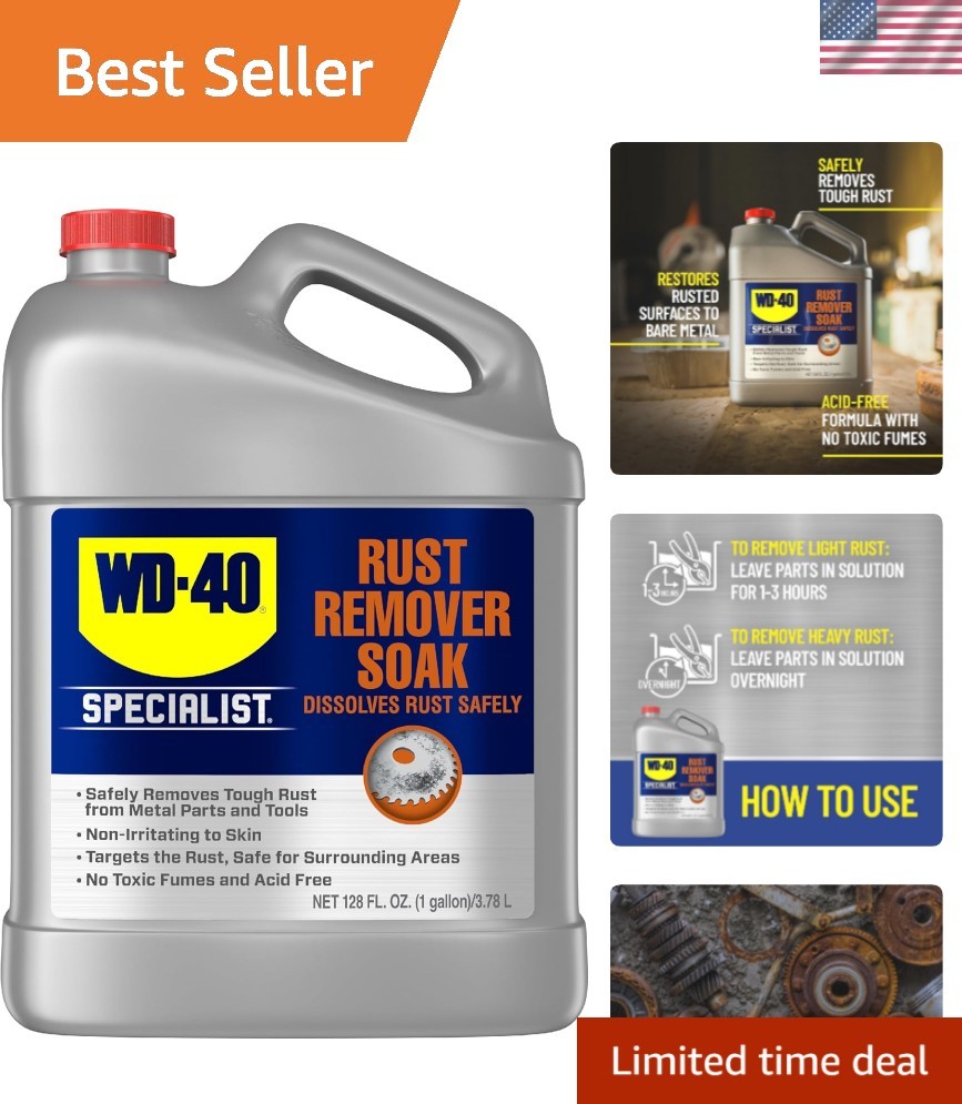 Rust Remover Soak, One Gallon
