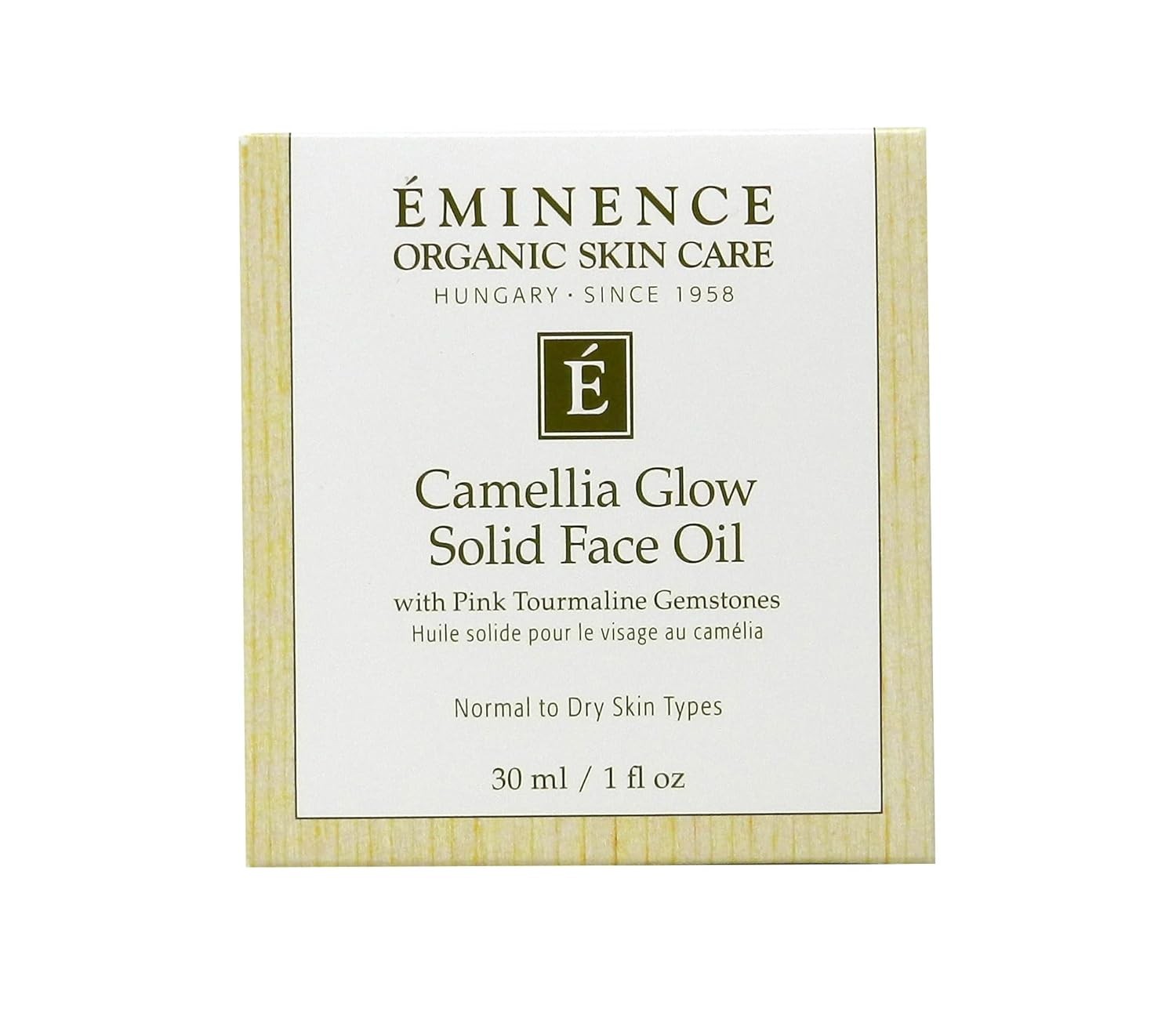 Eminence Camellia Glow Solid Face Oil, 1 Ounce