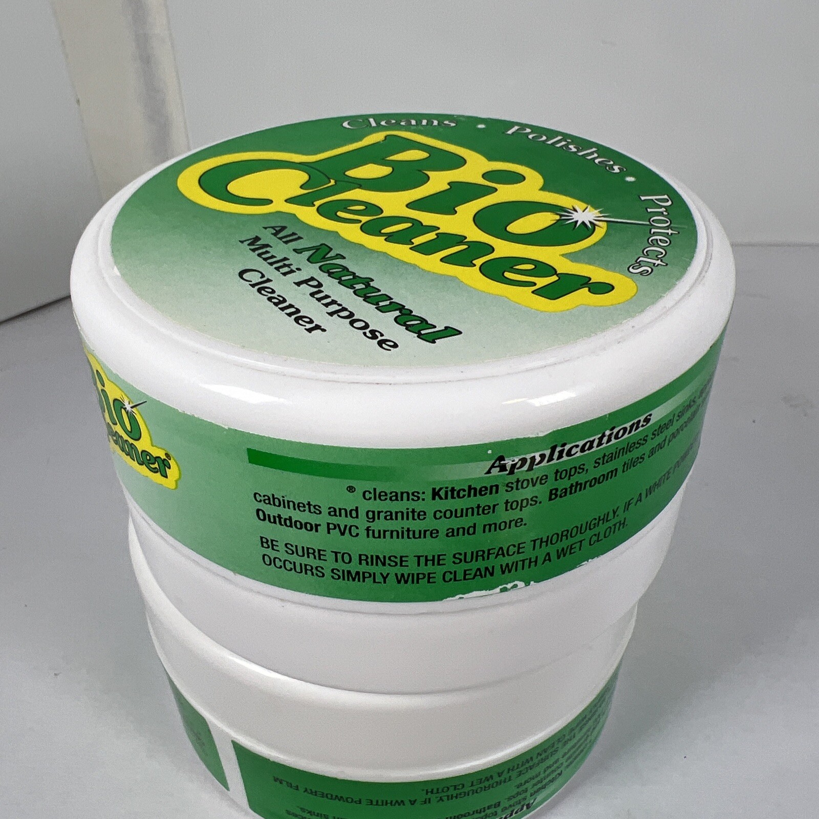 (2) Bio Cleaner All Natural Multi-Purpose Cleaner 10.5 oz w/ Sponge