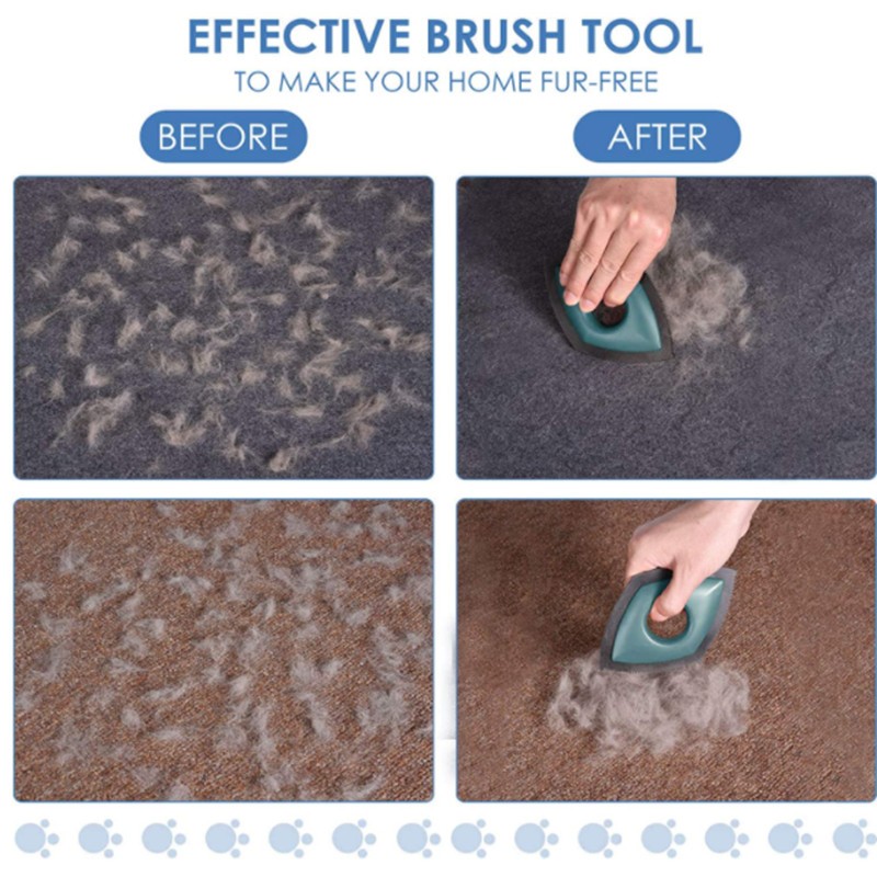 Pet Hair Remover Brush Mini Detailer Tool,For Cleaning Carpets,Sofas,Car cushion