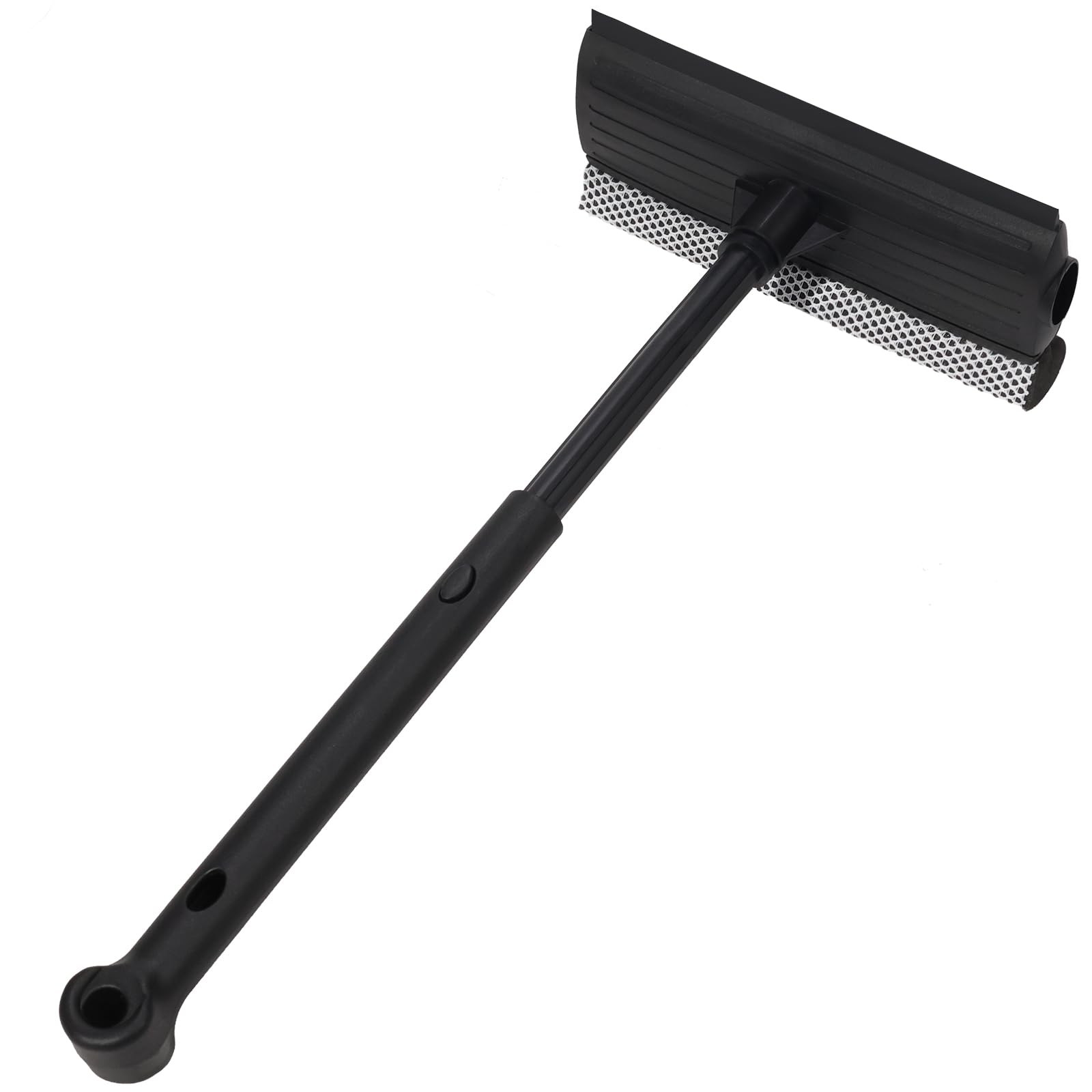 8.5″ Window Squeegee for Home or Car, 2-in-1 Auto Window Cleaner with Sponge …