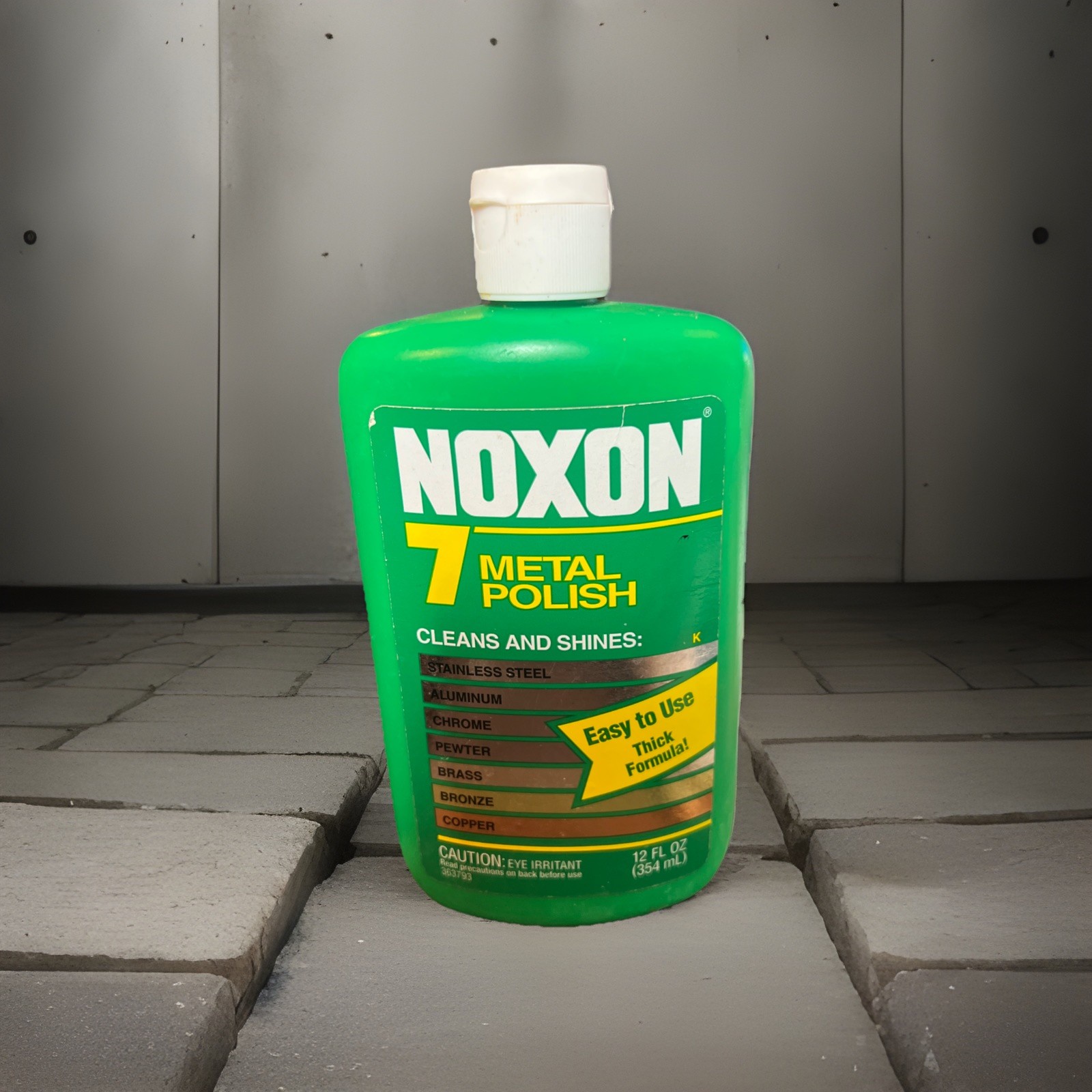 Noxon 7 Metal Polish Multi-Purpose Liquid , 12 oz HTF DISCONTINUED New, Full
