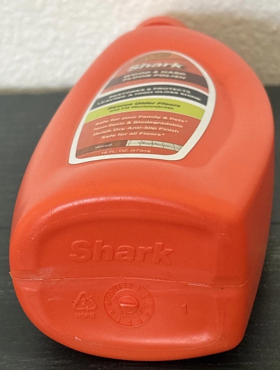 SHARK Wood & Hard Floor Polish 16 Oz High Gloss Restores Protects NEW SEALED