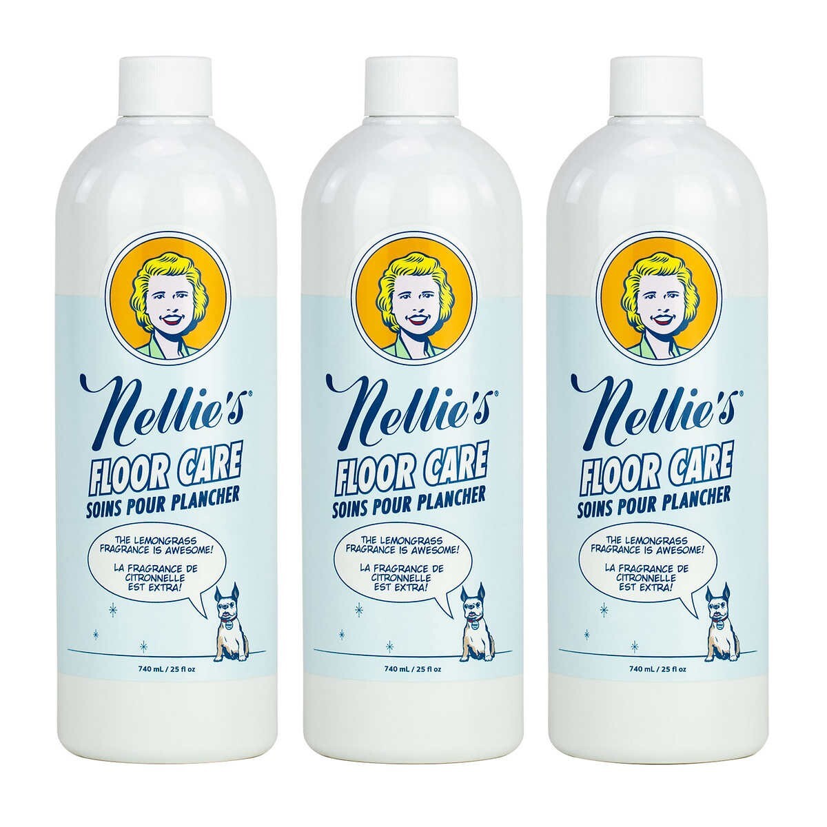 NELLIE’S FLOOR CARE CLEANER HARDWOOD TILE WOOD HARD VINYL MARBLE 3BT