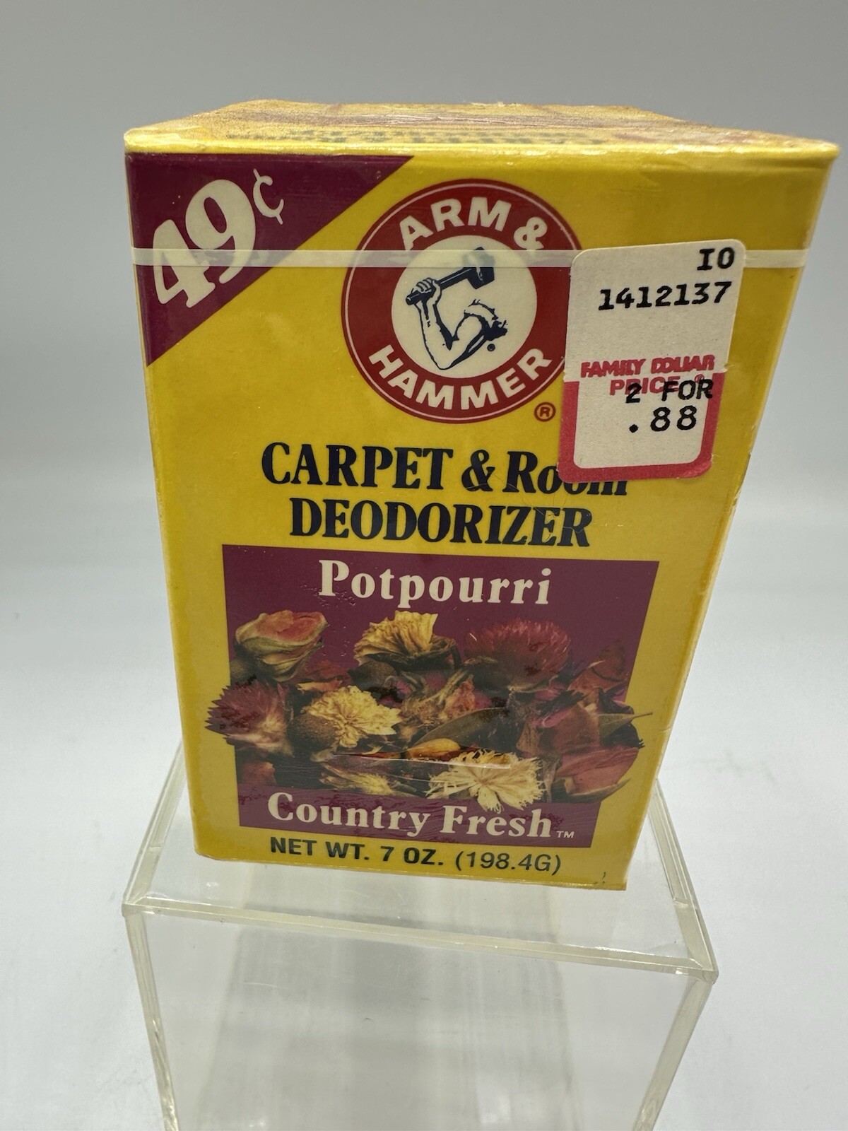 Arm & Hammer Carpet Deodorizer Potpourri Country Fresh Discounted Vintage NEW