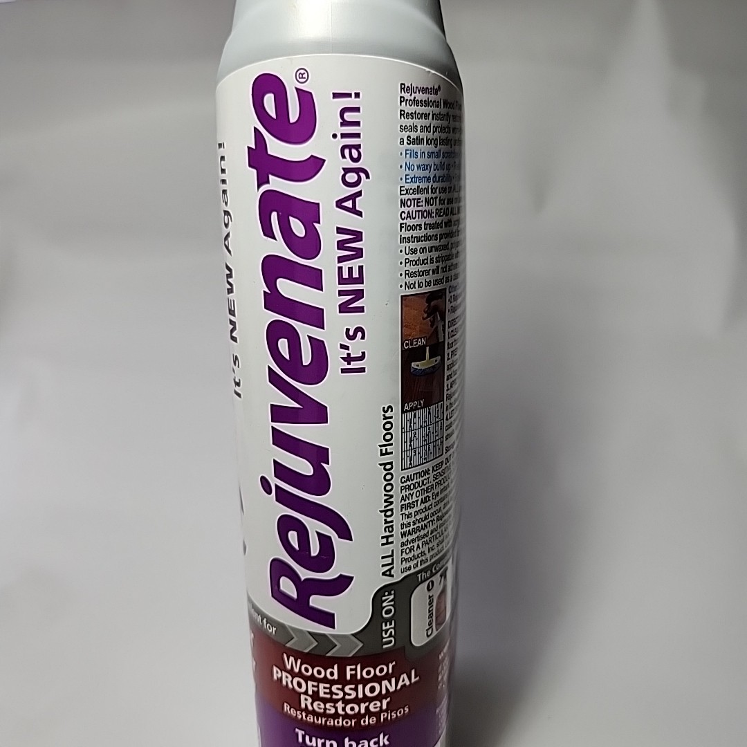 Rejuvenate Professional Wood Floor Restorer 32oz Satin Finish Polishing Formula