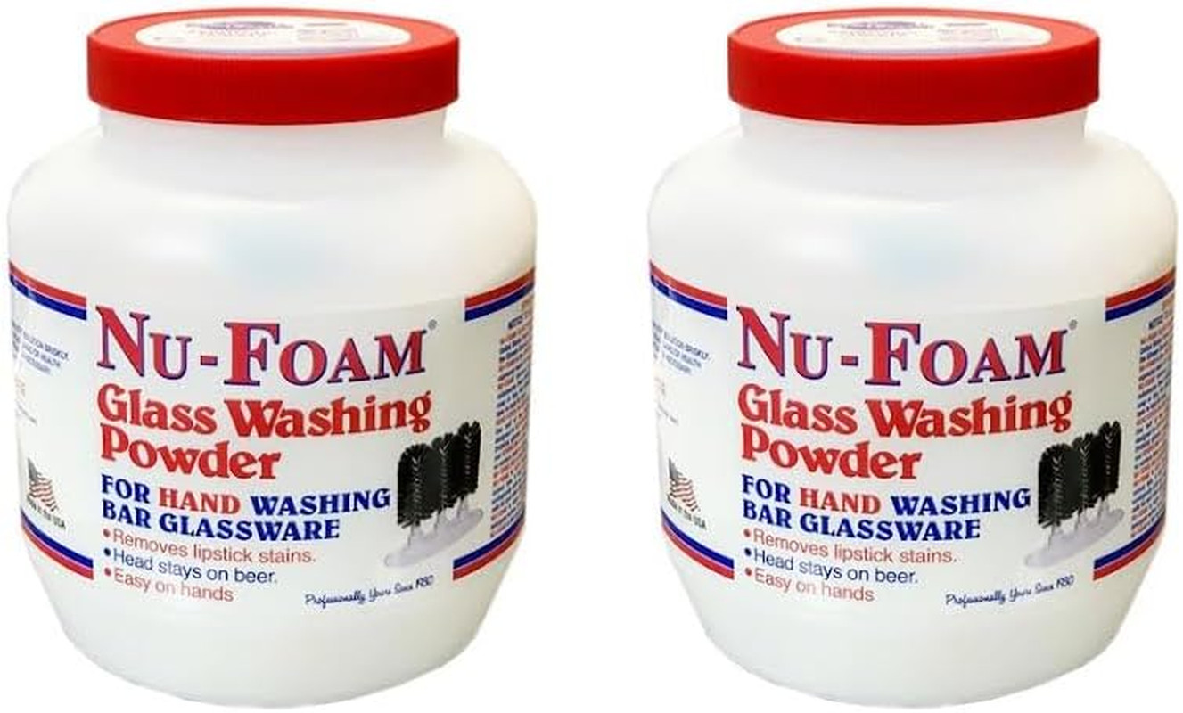 Glass Washing Powder – Detergent for Bar Glassware – Original Streak-Free Soluti