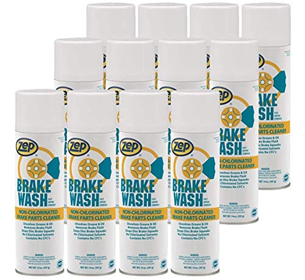 Zep Non-Chlorinated Brake Wash 14 oz Aerosol 1049719 (Case of 12) Autoshop