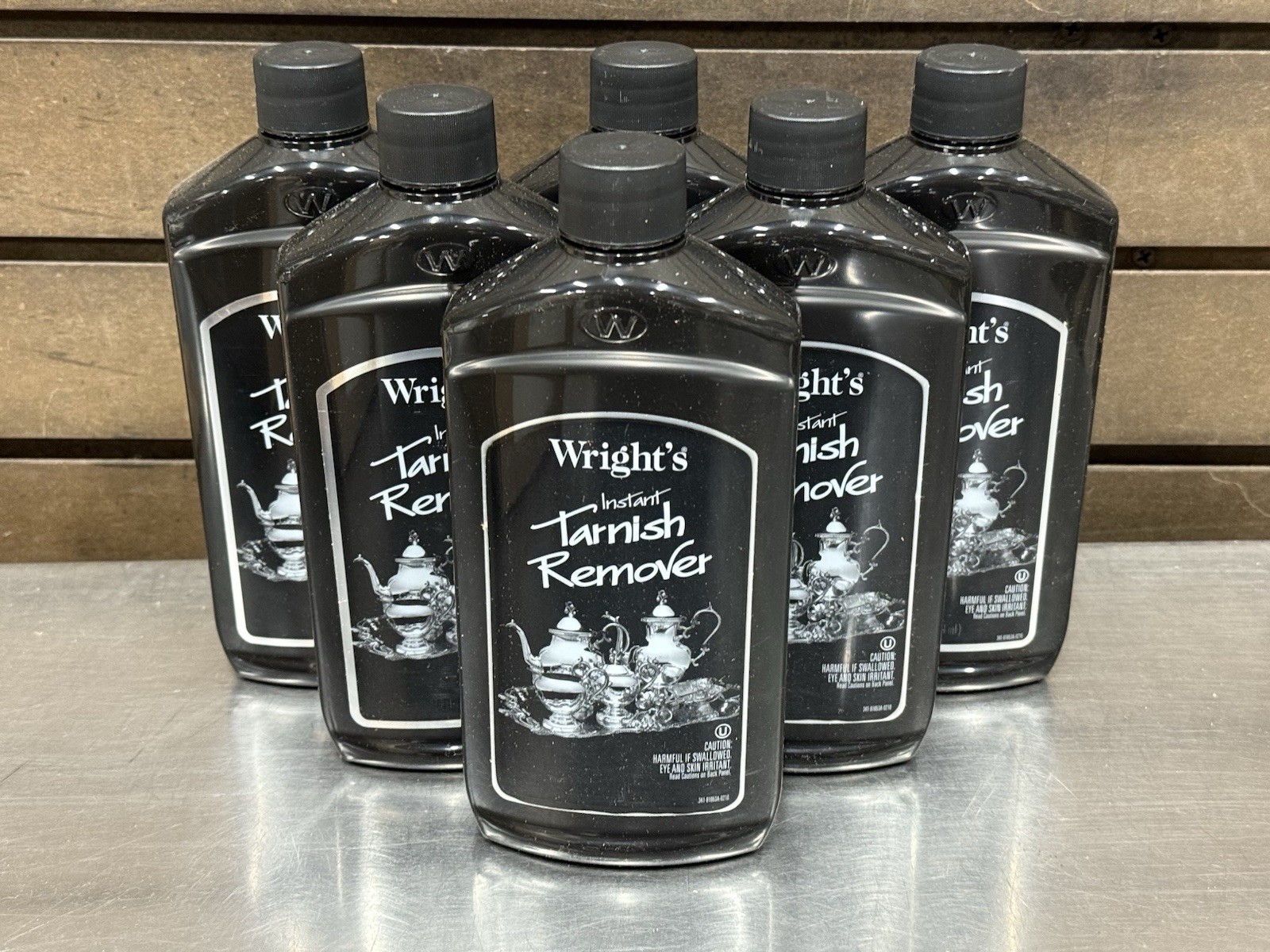 Lot of 6 – Wright’s Instant Tarnish Remover 16 fl oz.