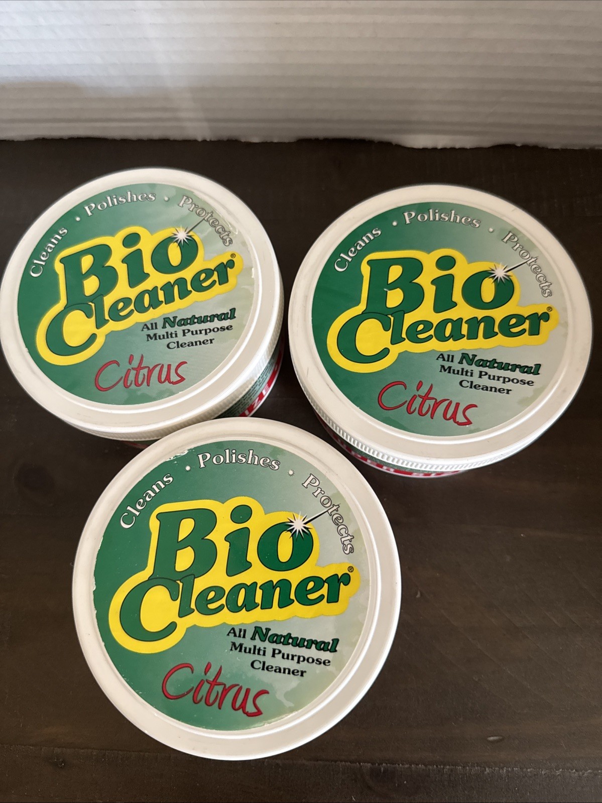 SBio Cleaner 10.5oz Cleaning Clays Original Citrus Set Of 3