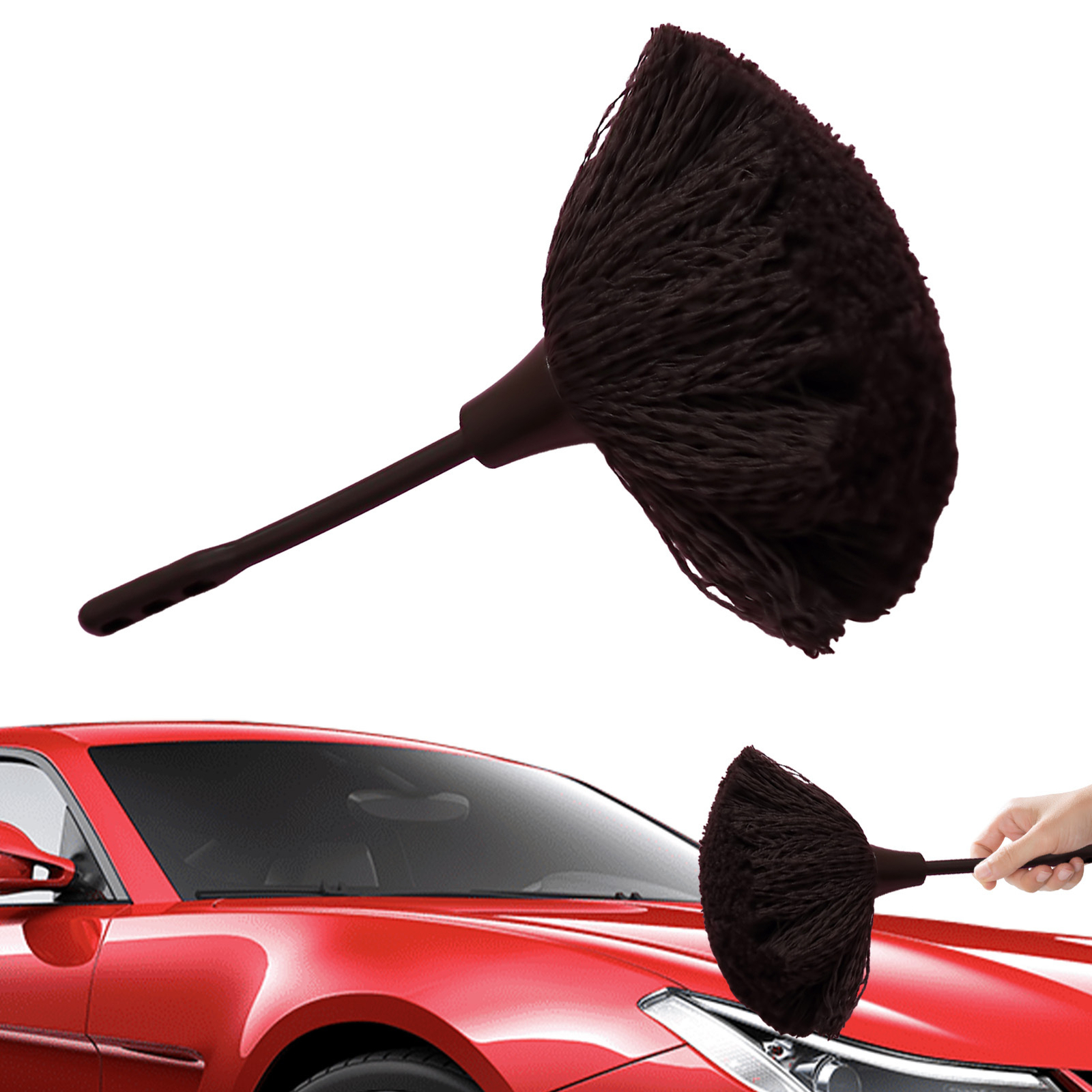 Household Cleaning Duster Dust Wand Handheld Non-Scratchy Fiber Dust Remover
