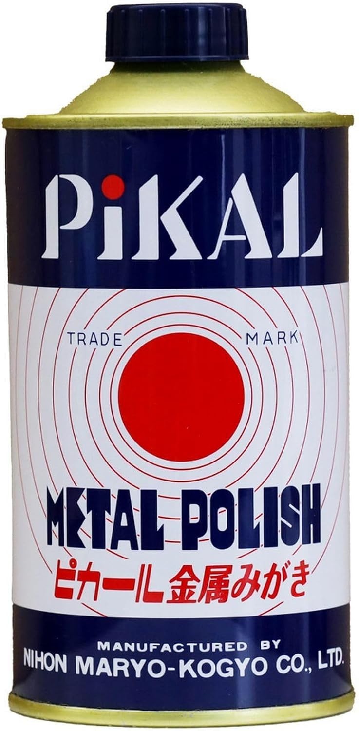Pikal Metal Polish 300g 10.58oz – Emulsion-Type Abrasive (12100) – Japan
