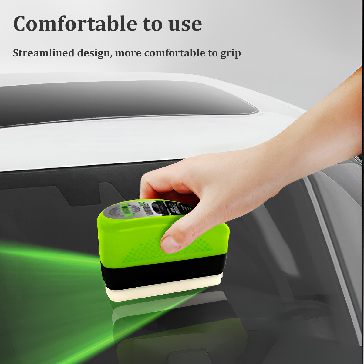 2/4Pcs Automotive Oil Film Cleaning Brush for Windshield, Remove & Prevent Rain