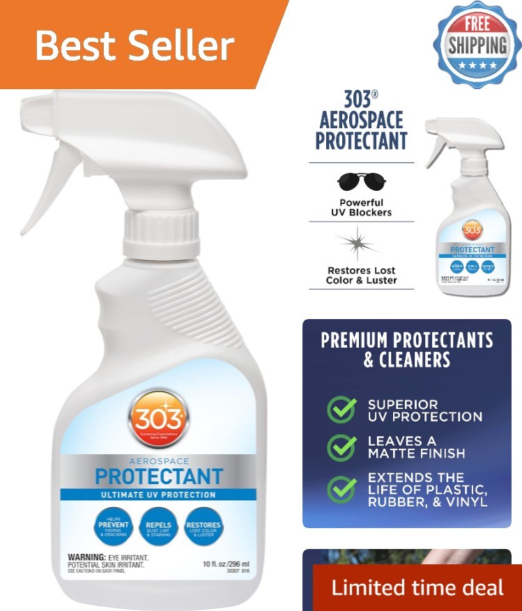 10 Fl. Oz. Aerospace Protectant Spray – Repels Dirt & Restores Surfaces to New