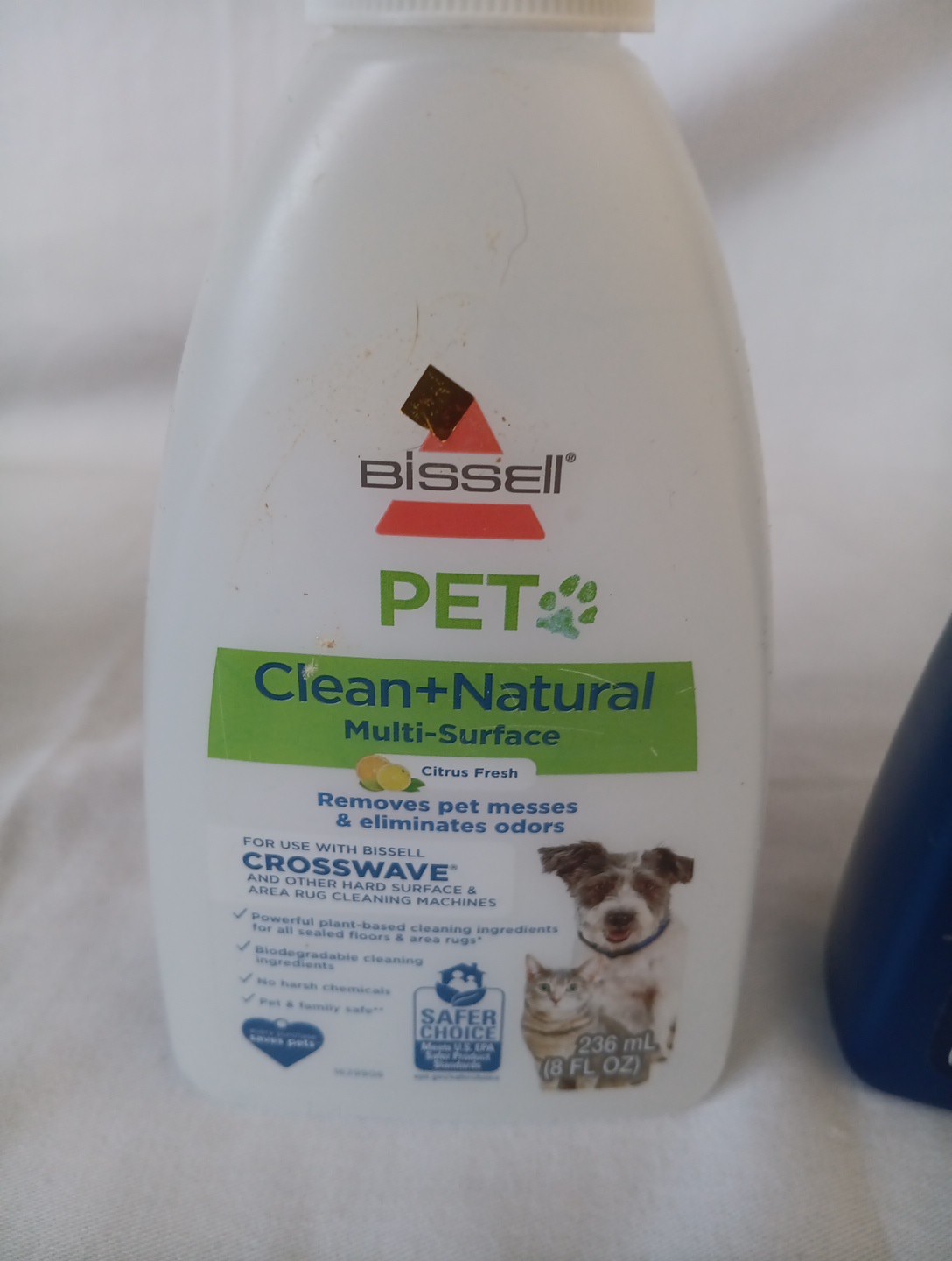 4 Bissell Crosswave Cleaner Bottles Pets Fresh Start Multi Surface Hard Floors