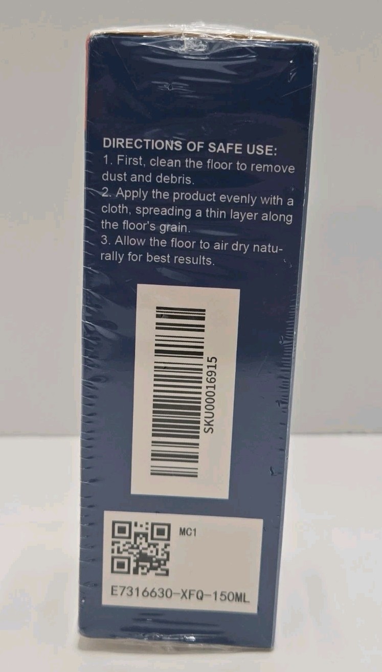 Floor Restore-eez 5fl oz High Solid Content Floor Polish By Jarrary NEW SEALED