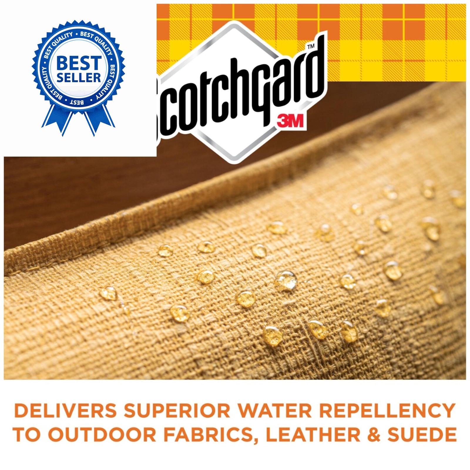 Scotchgard Outdoor Water & Sun Shield 10.5 Fl Oz (Pack of 1), Transparent