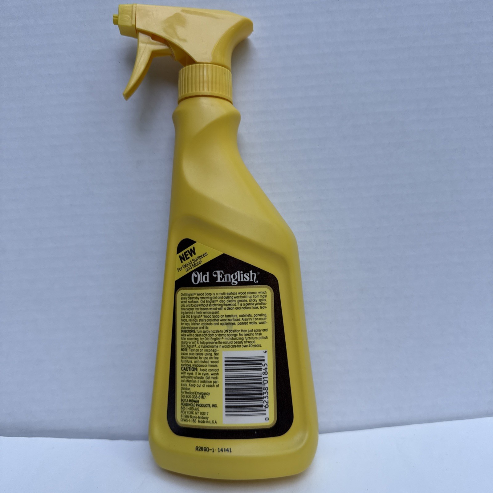 Vintage Old English Wood Soap Cleaner 1989 Discontinued Rare Product