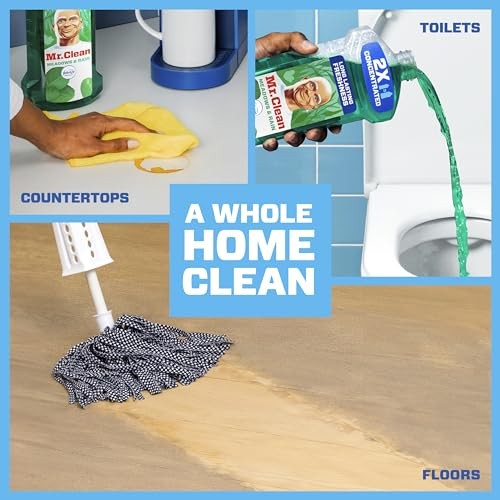 Mr. Clean All Purpose Cleaner, Meadows & Rain Scent, 41oz Concentrated Liquid