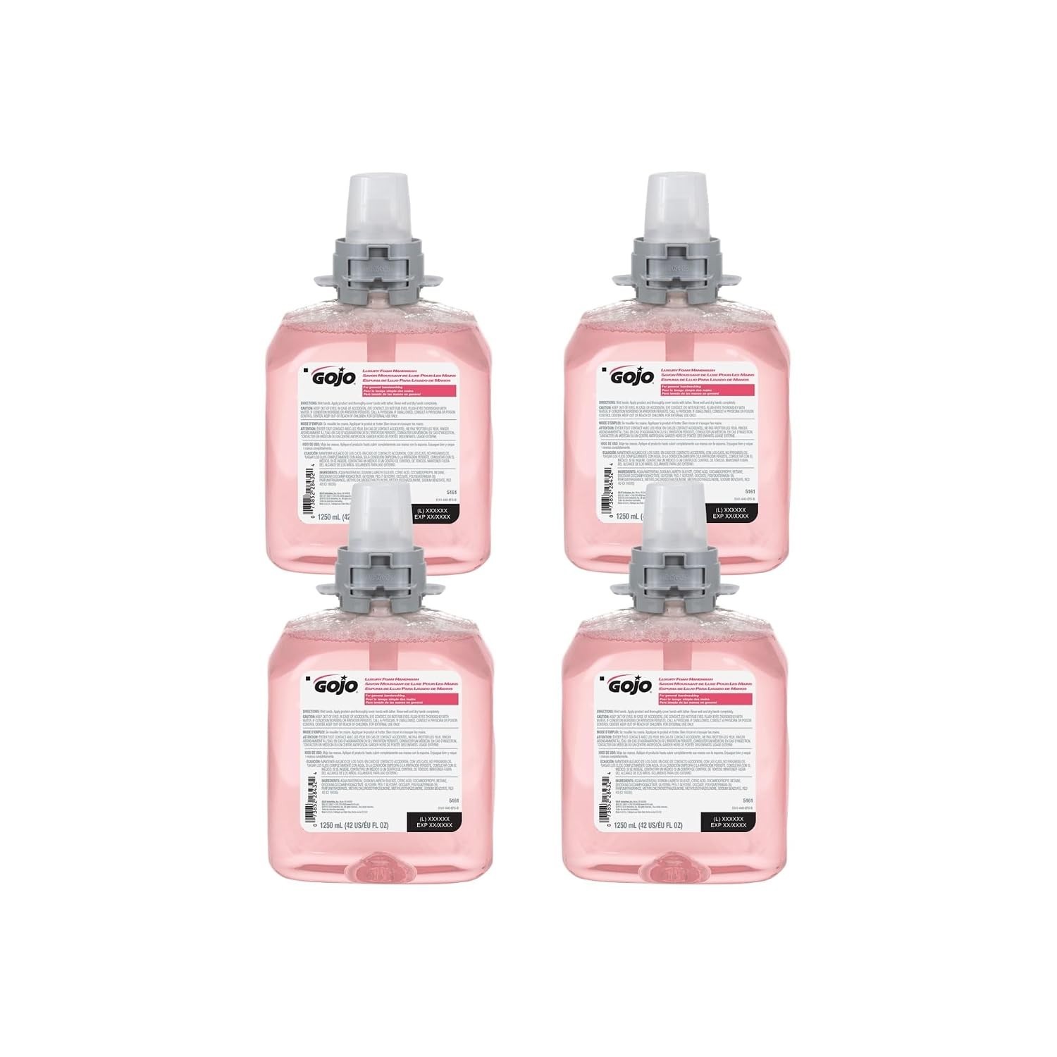 FMX-12 1250mL Foam Soap Refill, Cranberry, Pack of 4