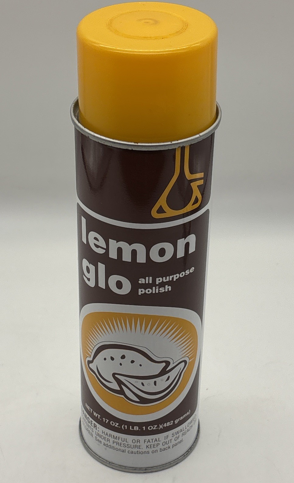 Lemon Glo All purpose polish 17 ounces industrial soap company Vintage (18.8 Oz)