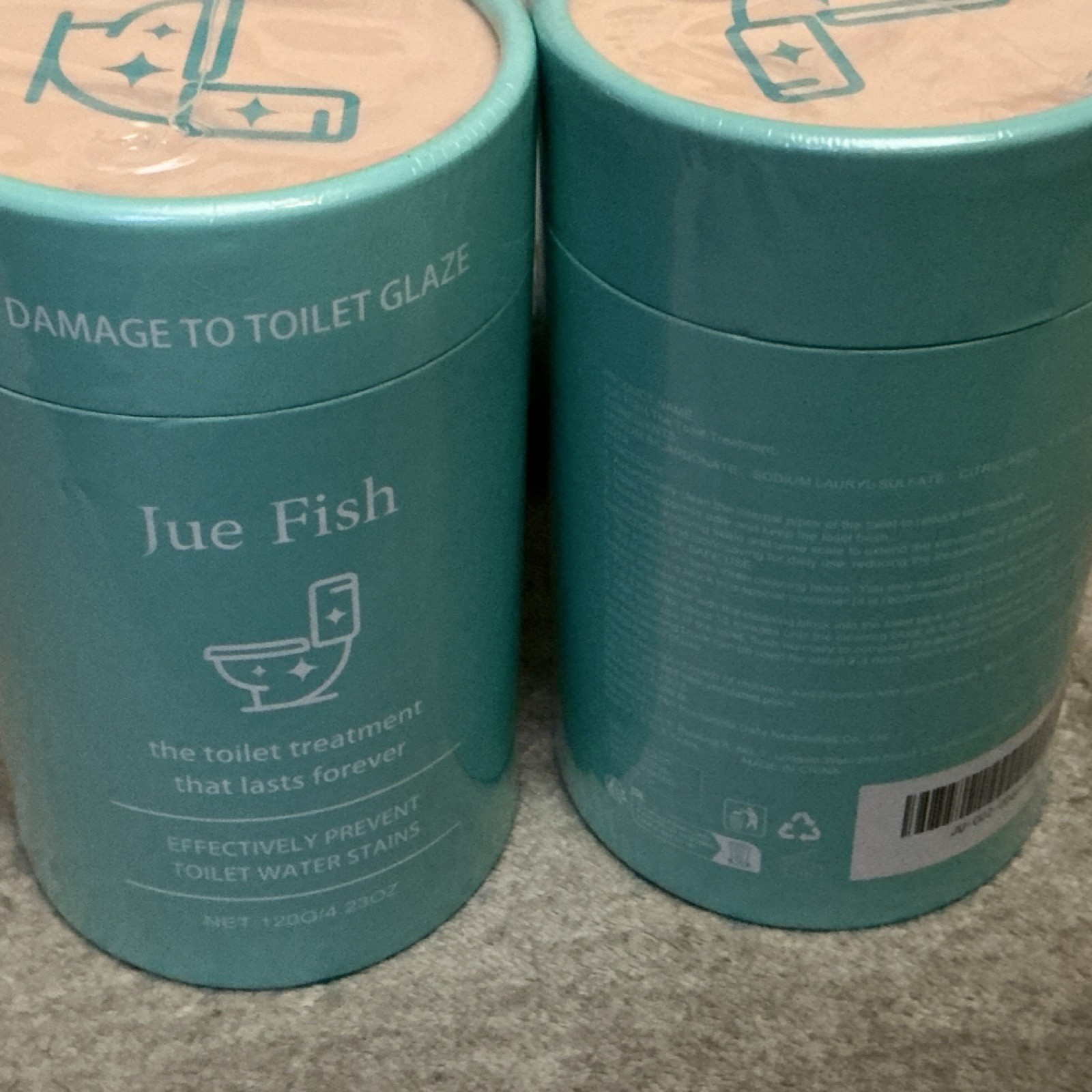 Jue Fish Toilet Treatment Stain Prevention for Toilet 1200g/42oz