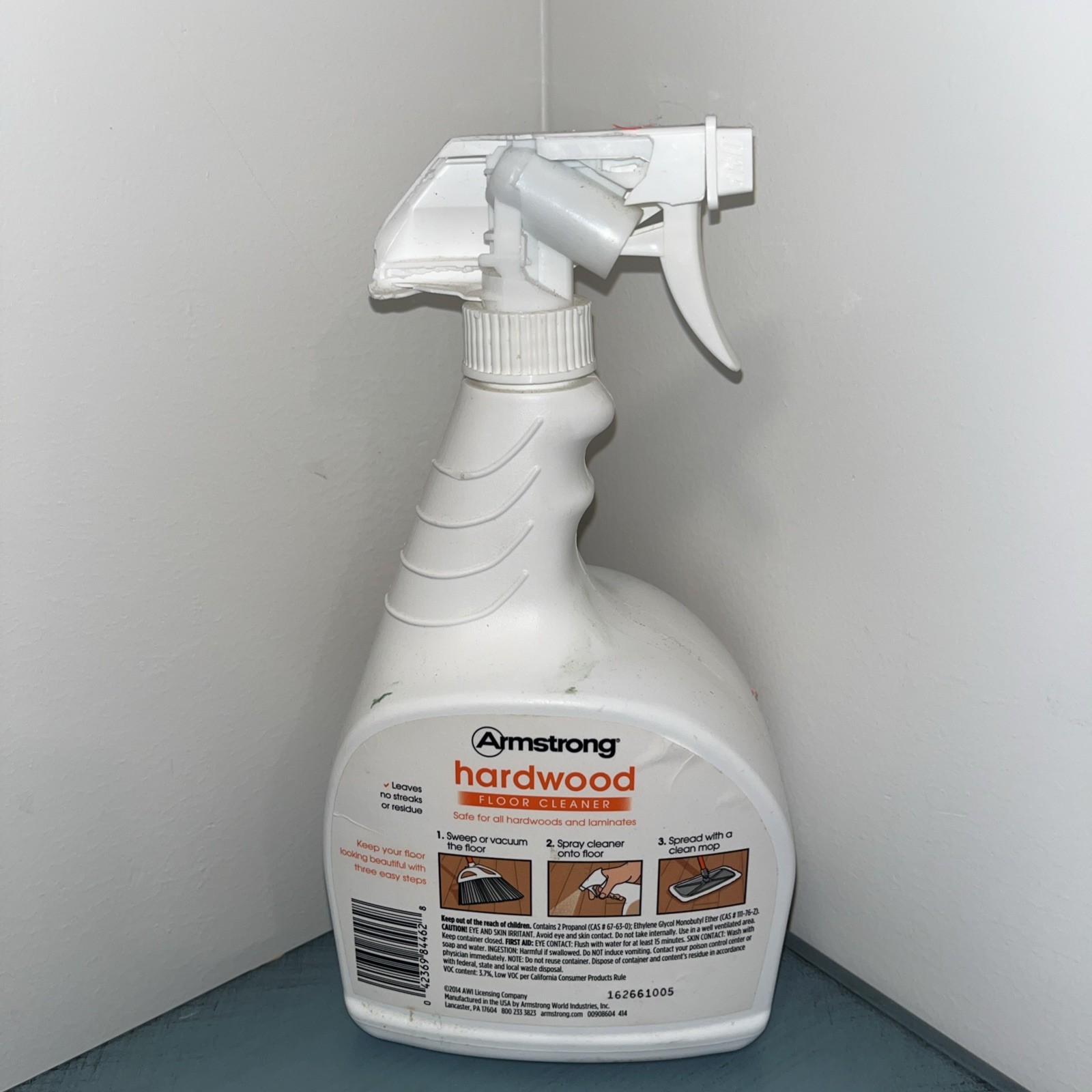 READ Armstrong Hardwood Laminate Floor Cleaner 32 Oz HTF Citrus Fusion