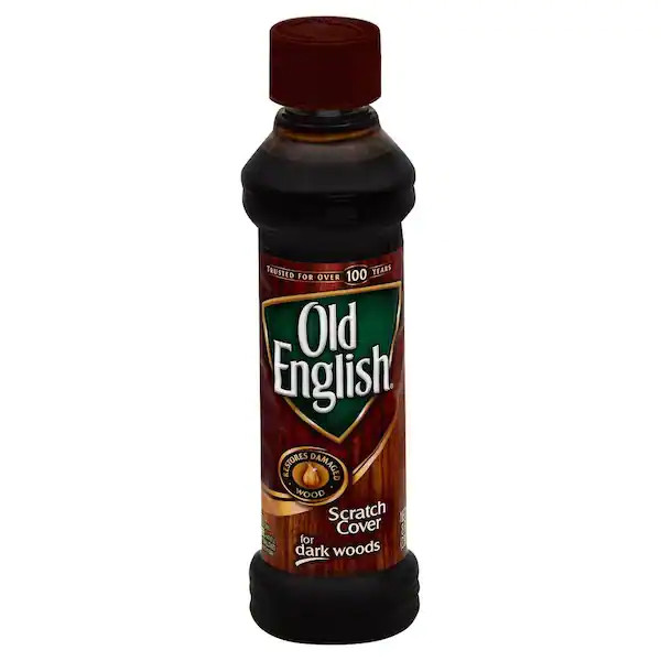 Old English 75144 Scratch Cover For Dark Woods, 8oz Bottle, Wood Polish