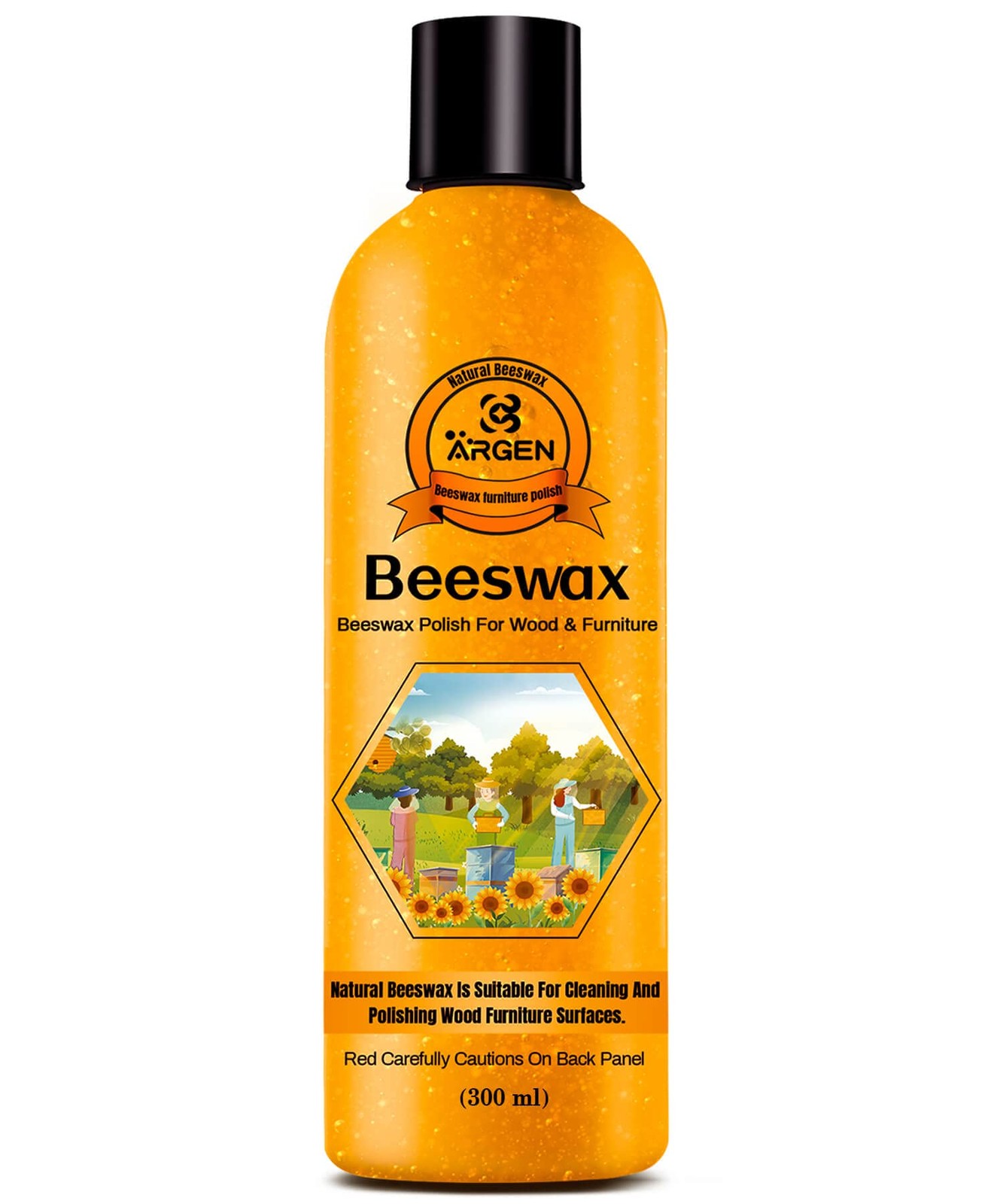 Beeswax Furniture Polish – Natural Wood Conditioner and Finish Restorer 300ML