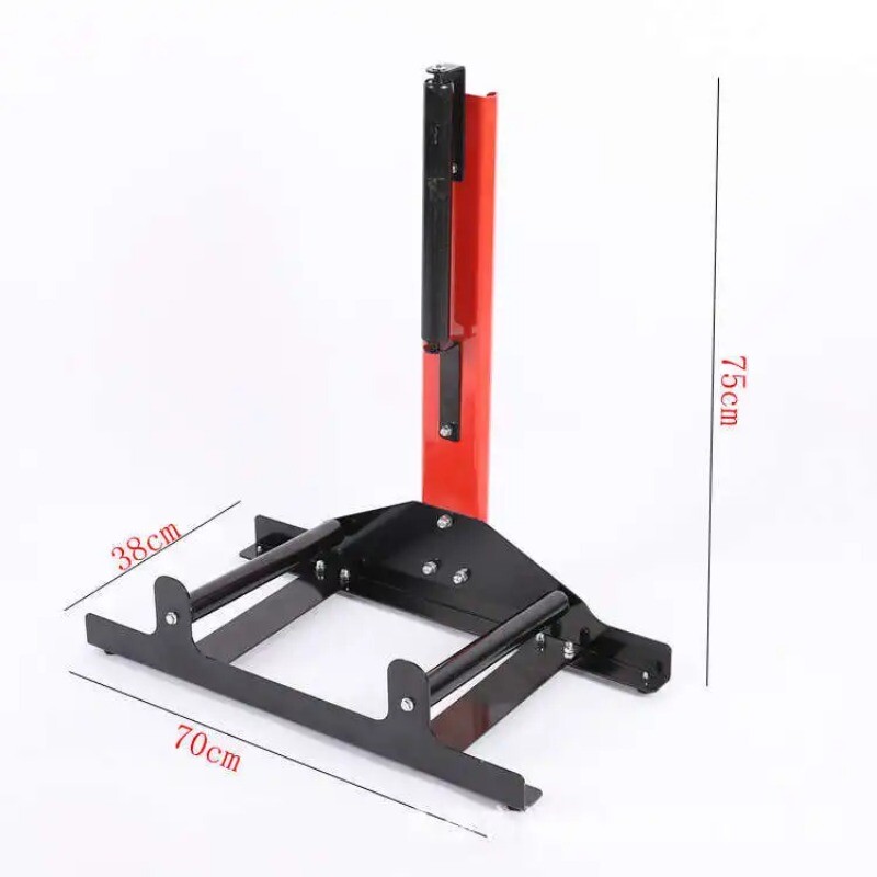Professional Car Tire Wheel Hub Cleaning Rack Rotating Rolling Wheel Hub