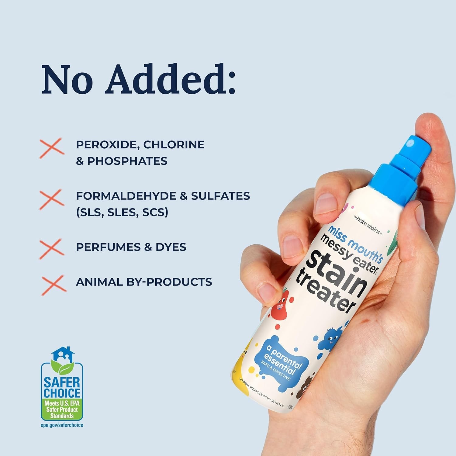 All-Natural 4oz & 16oz Stain Remover Bundle – Powerful, Family-Safe Cleaning