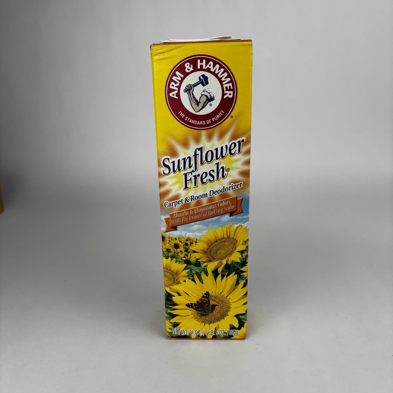 RARE Arm & Hammer Carpet & Room Deodorizer Sunflower Fresh Discontinued NOS