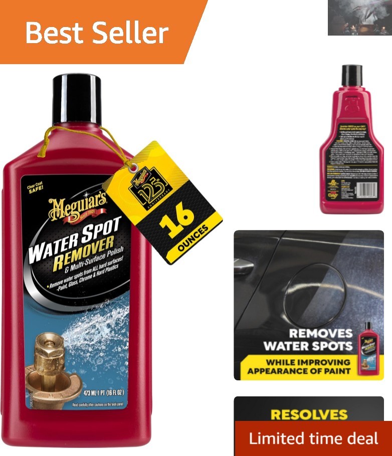 Ultimate Heavy Duty Water Spot Remover – Safe for Paint & Glass, 16 oz