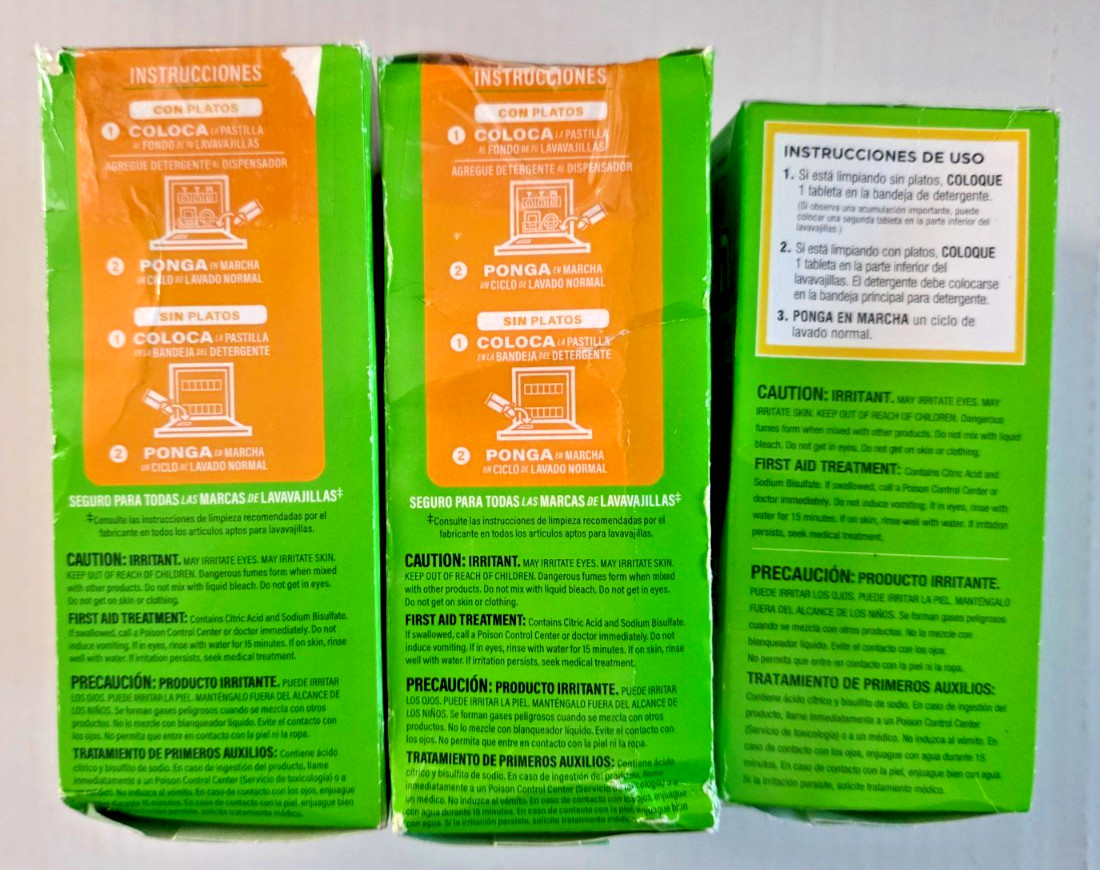 Affresh W10549851 Dishwasher Cleaner 6 Tablets In Each Box 12 TOTAL