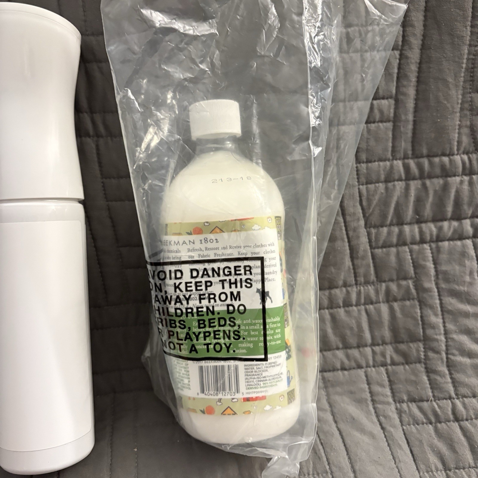 Beekman Happy Place Fabric Freshener Concentrate w/ Odor Blocker Set Sweet Grass