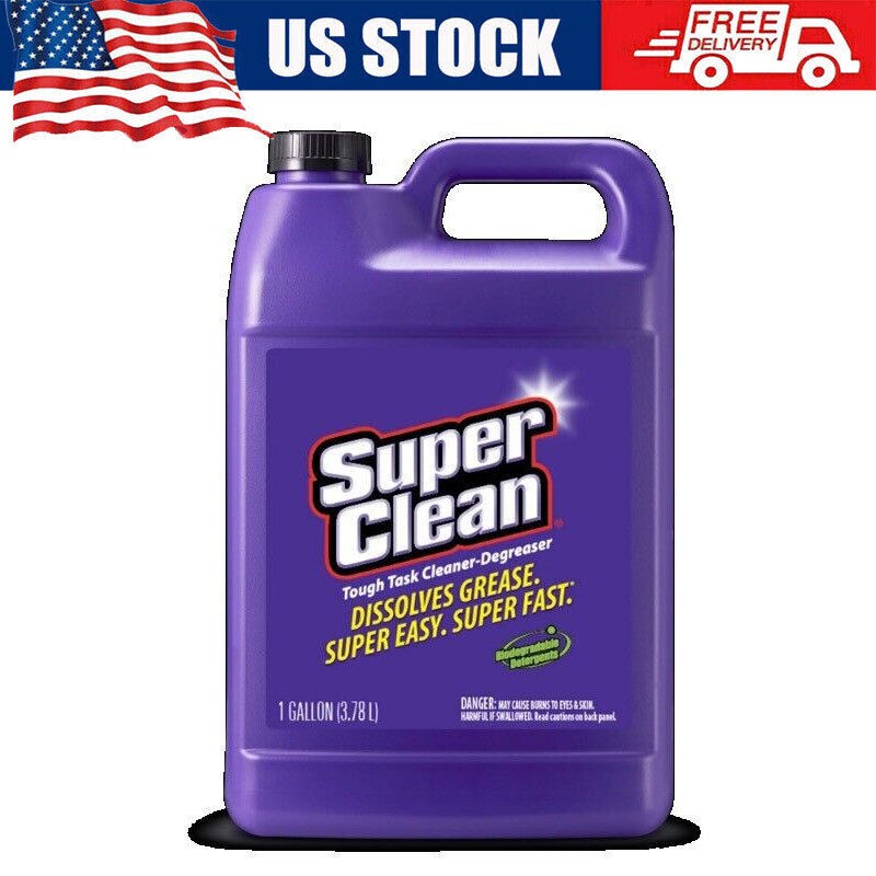 1 Gallon Tough Task Cleaner-Degreaser Floor Mats Wheels Carpet 128 Fluid Ounces
